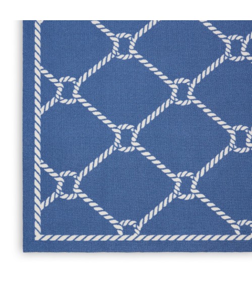 Nourison SUN N' SHADE Area Rug Waverly Sun N' Shade Area Rug SND41-Navy