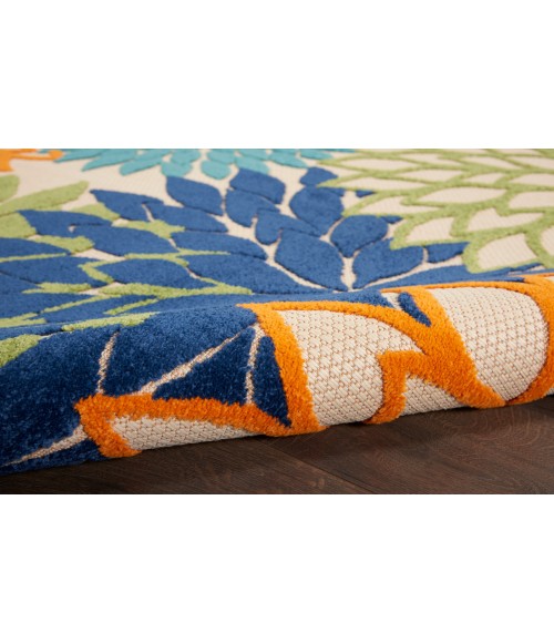 Nourison Aloha Multicolor ALH05 3 ft. 6 in. X 5 ft. 6 in. Rectangle Rug