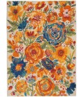 Nourison ALLUR Area Rug Nourison Allur Area Rug ALR07-Ivory Multicolor