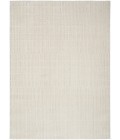 Nourison Cozy Modern Ivory Grey CMD03 3 ft. 11 in. X 5 ft. 11 in. Rect. Rug