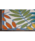 Nourison Aloha Ivory Multicolor ALH18 3 ft. X 5 ft. Rectangle Rug