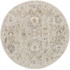 Nourison Oushak Home Cream OUS01 7 ft. 10 in. X Round Rug