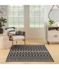 Nourison Positano Black POS02 5 ft. X 7 ft. Rect. Rug
