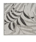Nourison Garden Oasis Grey GOA01 2 ft. X 6 ft. Rect. Rug