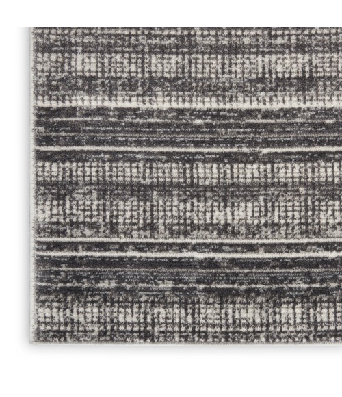 Calvin Klein CK011 Verdant Charcoal Ivory VRD04 5 ft. X 7 ft. Rect. Rug