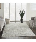 Nourison Damask White DAS06 6 ft. x 9 ft. Rect. Rug