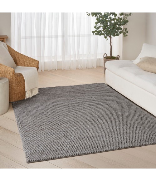 DKNY Pure Knots Grey KNT01 5 ft. X 7 ft. Rect. Rug