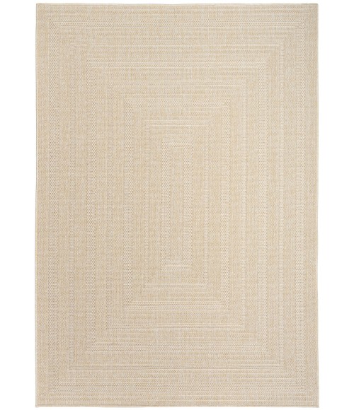 Nourison Tulum Cream TLM04 6 ft. X 9 ft. Rect. Rug