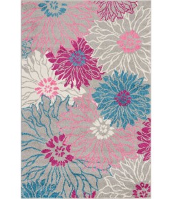 Nourison Passion - Psn17 Grey Area Rug 3 ft. 9 X 5 ft. 9 Rectangle