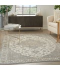 Nourison GRAND VILLA Area Rug Kathy Ireland Grand Villa Area Rug KI80-Lt Grey