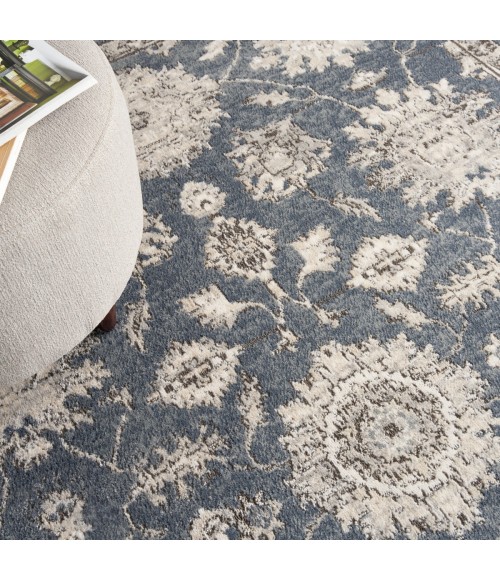 Nourison Concerto Blue Beige Rug CNC06 5 ft. 3 in. X 7 ft. 3 in. Rect. - Rugs Town Nourison Concerto Blue Beige CNC06 5 ft. 3 in. X 7 ft. 3 in. Rect. Rug