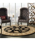 Nourison 2000 Round Area Rug 2022-Black