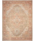 Nourison Vintage Washables Coral Taupe VWS07 7 ft. 10 in. X 9 ft. 10 in. Rect. Rug
