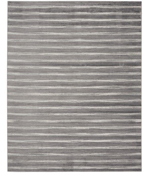 Calvin Klein CK011 Verdant Charcoal Ivory VRD03 8 ft. X 10 ft. Rect. Rug