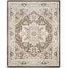 Nourison Dekor Brown Ivory DEK08 7 ft. 10 in. x 9 ft. 10 in. Rect. Rug