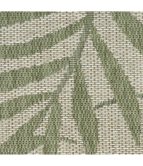 Nourison Garden Oasis Ivory Green GOA01 2 ft. X 6 ft. Rect. Rug