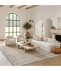 Nourison Nyle Ivory Blue NYE06 7 ft. 10 in. X 10 ft. 1 in. Rect. Rug