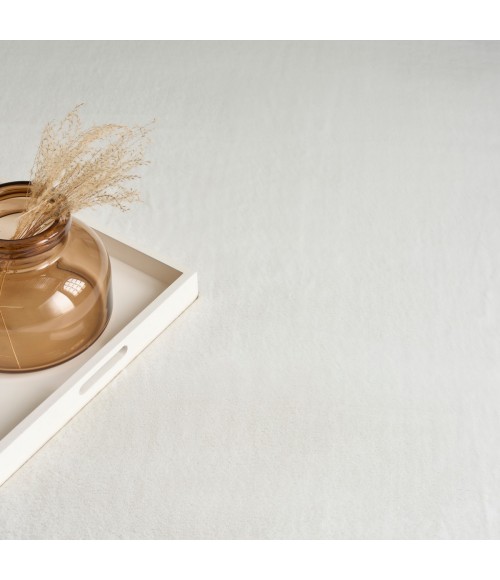 Nourison Soft Plush Rabbit Fur White SFF01 4 ft. X 6 ft. Rect. Rug