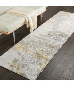 Nourison Home Safari Dreams KI371 Ivory/Gold 2 ft. 3 in. X 8 ft. Area Rug