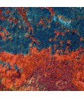 Nourison CELESTIAL Area Rug Nourison Celestial Round Area Rug CES08-Atlantic