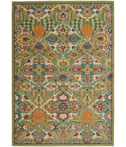 Nourison Allur Area Rug ALR03 Sage Ivory