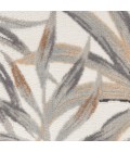 Nourison Pompeii Ivory Grey PMP02 7 ft. 10 in. X 9 ft. 10 in. Rect. Rug