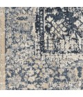 kathy ireland Home Malta Area Rug MAI12-Navy/Ivory