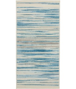 Nourison Home Jubilant JUB04 Blue 2 ft. X 4 ft. Area Rug