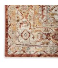 Nourison Petra Rust PTR02 5 ft. 3 in. X 7 ft. 8 in. Rect. Rug