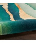 Nourison Prismatic Emerald Rug PRS30 6 ft. X 8 ft. Rect. - Rugs Town Nourison Prismatic Emerald PRS30 6 ft. X 8 ft. Rect. Rug