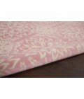 Nourison Jubilant Round Area Rug JUB06-Ivory/Pink