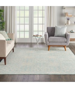 Nourison Jubilant - Jub06 Ivory Green Area Rug 7 ft. 10 X 9 ft. 10 Rectangle