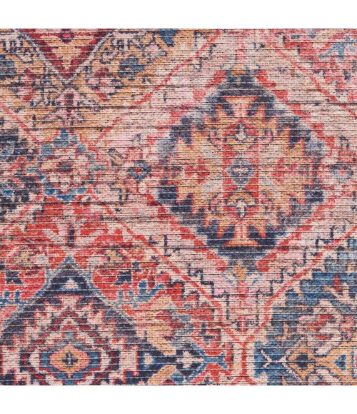 Nicole Curtis Machine Washable Series 1 Area Rug SR103 Multicolor