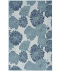 Nourison Garden Oasis Blue GOA04 6 ft. X 9 ft. Rectangle Rug
