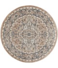 Nourison Quarry Beige Grey QUA05 4 ft. X Round Rug
