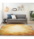 Nourison Prismatic Gold Multicolor PRS29 6 ft. X 8 ft. Rect. Rug