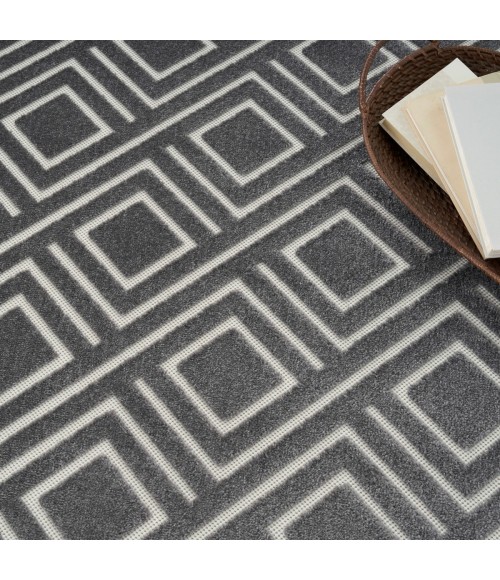 Nourison Casual Grey CSU03 5 ft. 3 in. X 7 ft. Rect. Rug