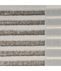 Inspire Me! Home Décor Brushstrokes Area Rug BSK04 Silver Grey