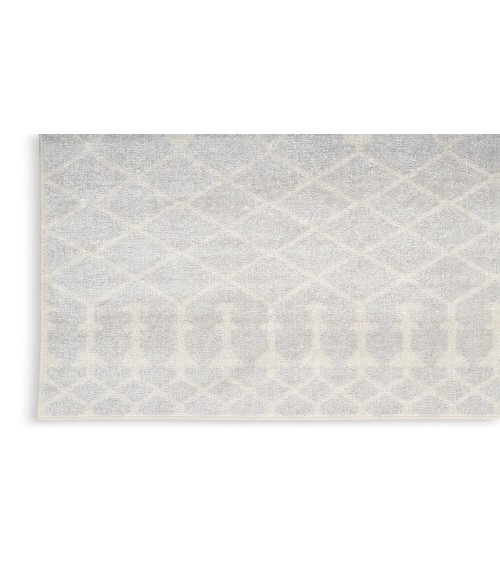 Nourison Astra Machine Washable Grey Rug ASW10 10 ft. X 14 ft. Rectangle - Rugs Town Nourison Astra Machine Washable Grey ASW10 10 ft. X 14 ft. Rectangle Rug