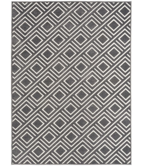 Nourison Casual Grey CSU03 5 ft. 3 in. X 7 ft. Rect. Rug