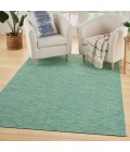 Nourison Practical Solutions Blue Green PSL01 6 ft. X 9 ft. Rect. Rug