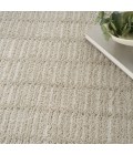 Nourison Cozy Modern Grey Ivory CMD03 7 ft. 10 in. X 9 ft. 10 in. Rect. Rug