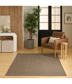 Nourison Tulum Brown TLM01 5 ft. 3 in. X 7 ft. Rect. Rug