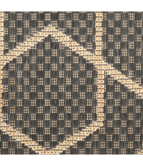 Nourison Horizon Indoor/Outdoor Charcoal HOZ01 8 ft. X 10 ft. Rect. Rug