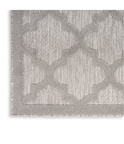 Nourison Easy Care Area Rug NES01 Silver Grey