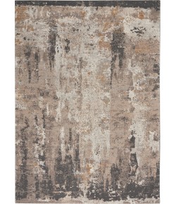 Nourison Ludlow Cream Grey LDW05 5 ft. 3 in. X 7 ft. 3 in. Rect. Rug
