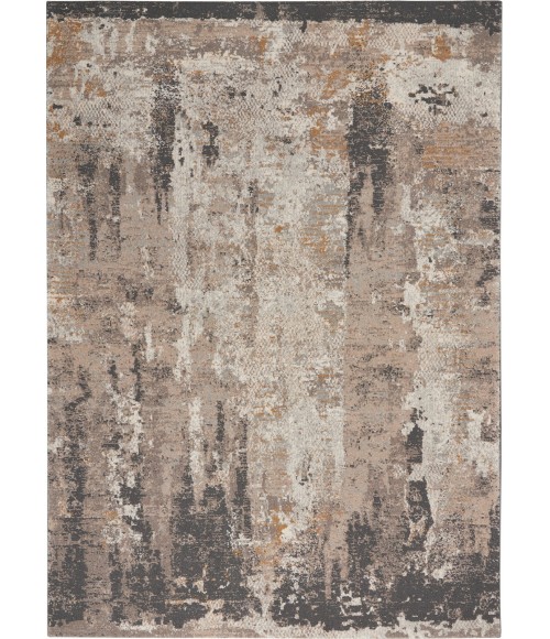 Nourison Ludlow Cream Grey Rug LDW05 5 ft. 3 in. X 7 ft. 3 in. Rect. - Rugs Town Nourison Ludlow Cream Grey LDW05 5 ft. 3 in. X 7 ft. 3 in. Rect. Rug