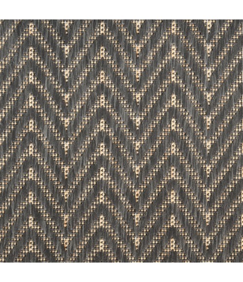 Nourison Horizon Indoor/Outdoor Charcoal HOZ02 9 ft. X 12 ft. Rect. Rug