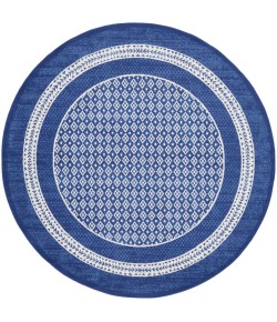 Nourison Whimsicle - Whs13 Navy Area Rug 8 ft. X Round