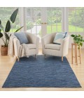 Nourison Practical Solutions Navy Blue PSL01 5 ft. X 7 ft. Rect. Rug